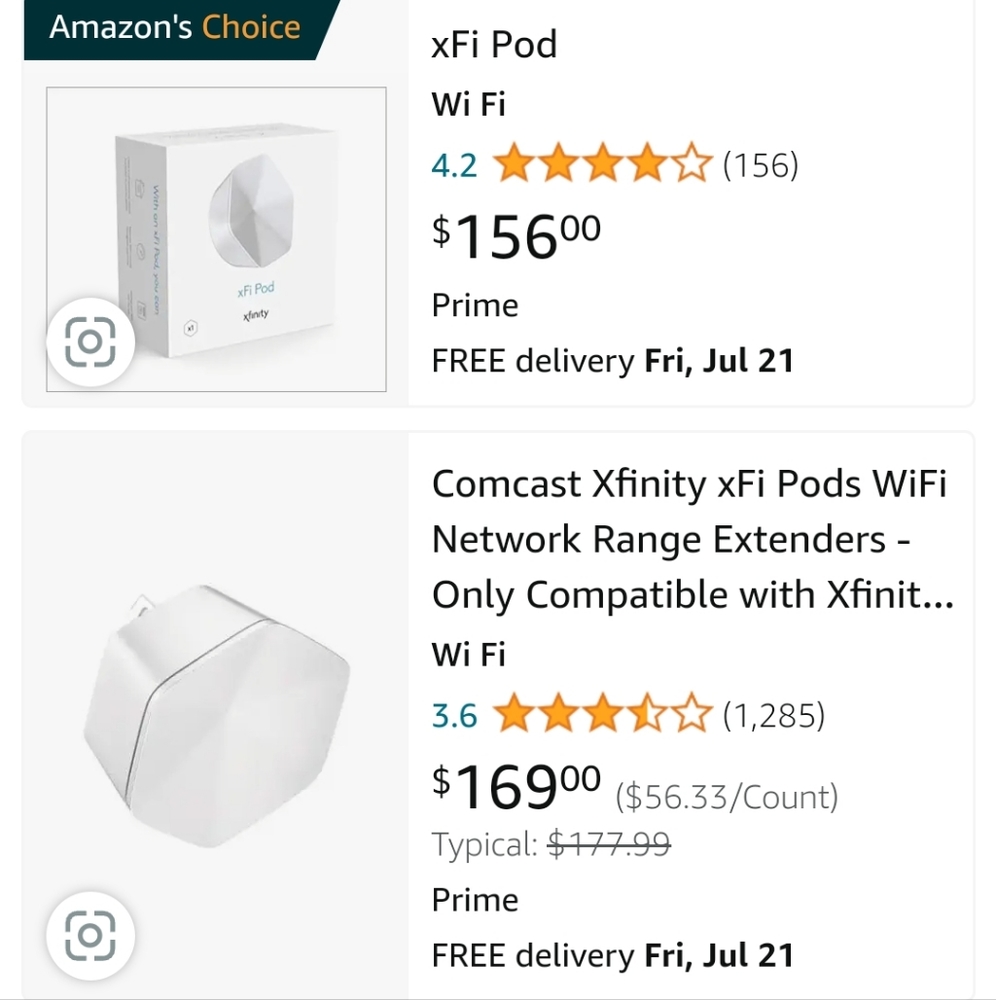 Xfinity Pods